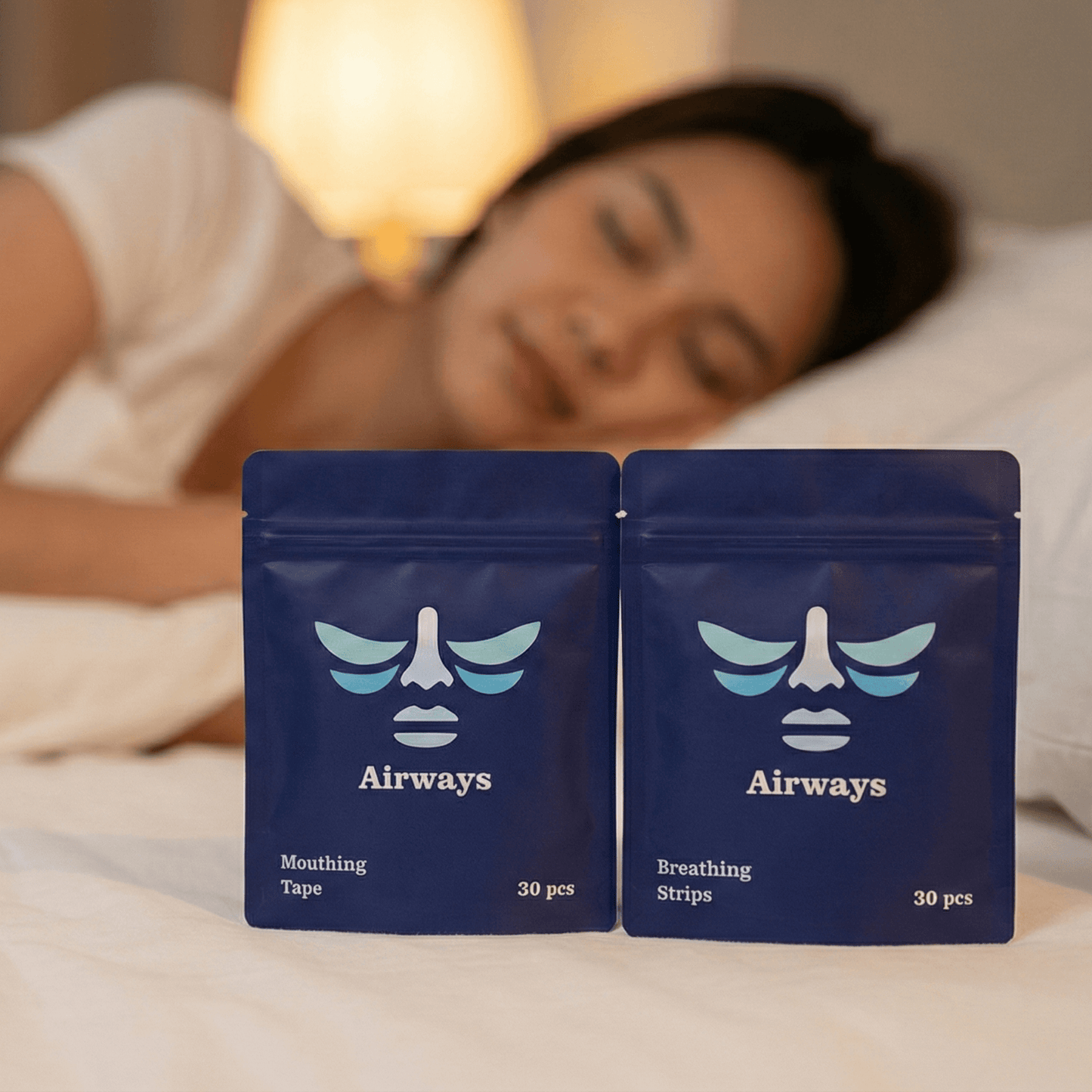 Airways Перфектен сън - Лепенки за нос + Лепенки за уста